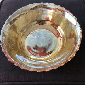 Fancy Shiny Glass Bowl